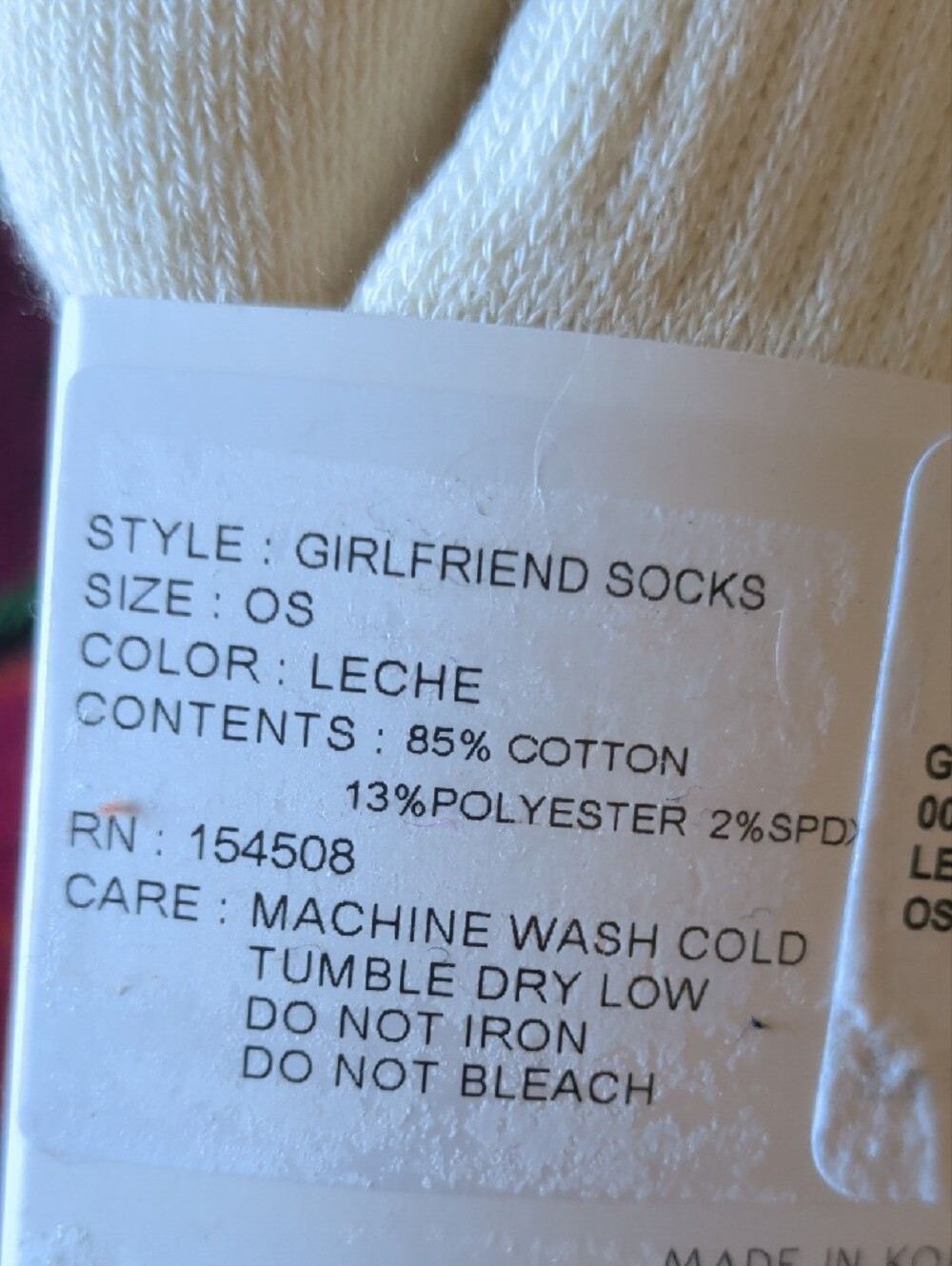 Le Bon Shoppe Girlfriend Socks - Striped Neutral & Cream Packs - Picture 5 of 6
